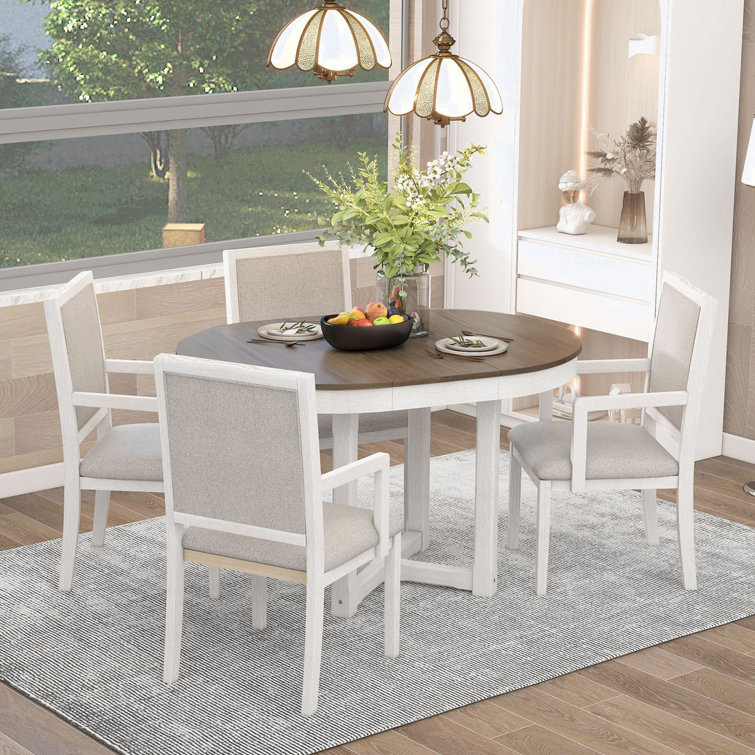 5 piece best sale extendable dining set